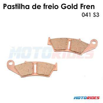Pastilha de freio Gold Fren 041 S3